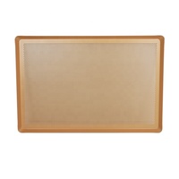 Plaque de cuisson en aluminium entièrement perforée, antiadhésive, 600x400mm, pour four de boulangerie commerciale