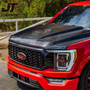 Cofano in Fibra di Carbonio di Alta Qualità con Bulloni per F150 Raptor - <span class=keywords><strong>Installazione</strong></span> Bolt-On - Product Image 2