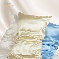 Taie d'oreiller en satin de soie de mûrier 100% de luxe boîte-cadeau ensemble de taie d'oreiller avec masque de sommeil vendeur de taie d'oreiller en soie