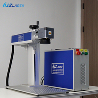 Machine de marquage laser à fibre divisée 30W professionnelle pour plaques signalétiques, médailles pour chiens, quincaillerie et acier inoxydable