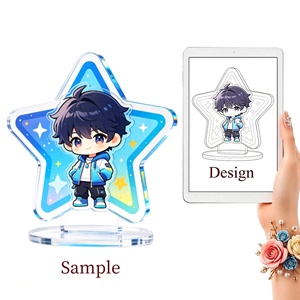 WEIMEI TOY Présentoirs en acrylique personnalisés Anime, conception professionnelle, impression UV double face, accessoires IP pour le soutien des fans de célébrités, cadeau - Product Image 2