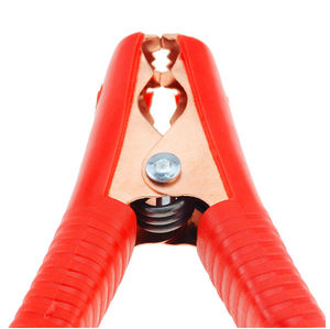 Pinces crocodiles pour <span class=keywords><strong>batterie</strong></span> de voiture, pinces crocodiles 100A rouge et noir pour <span class=keywords><strong>chargeur</strong></span> de <span class=keywords><strong>batterie</strong></span> automobile, connecteur de charge, prise - Product Image 6