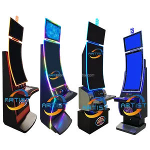 Arcade Videogame Ideck/Knop Consoles Verticale Hd Touch Screen Fusie 2 5 In 1 Versie Muntbediende Vaardigheidsspelmachine