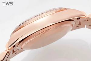 Montre mécanique haut de gamme, best-seller, élégante et simple, affichage numérique en acier inoxydable, double calendrier, 36 mm, montre pour femme - Product Image 2