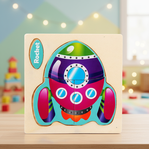 Rompecabezas <span class=keywords><strong>de</strong></span> Madera 3D <span class=keywords><strong>de</strong></span> Animales <span class=keywords><strong>de</strong></span> Dibujos Animados, Juguete Educativo <span class=keywords><strong>de</strong></span> Inteligencia para Niños, Rompecabezas <span class=keywords><strong>de</strong></span> Aprendizaje <span class=keywords><strong>de</strong></span> Formas para Niños y Niñas - Product Image 6