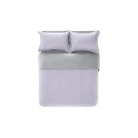Draps en coton égyptien 600TC draps réfrigérants de luxe Queen Size housse de couette en satin tissé à poches profondes