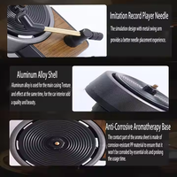 Accessoires automobiles Pinchao 2025, housses d'album personnalisées en plastique brun, diffuseur de parfum pour voiture, clip de ventilation, parfum longue durée