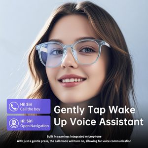 H2-C Touch Smart Glasses TWS Changeable Lenses Audio Music AI Wireless Anti-blue Light <b>Sunglasses</b> - Product Image 3