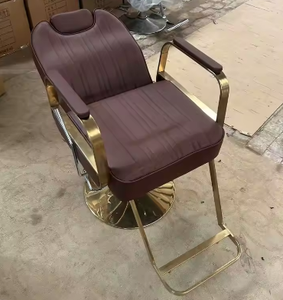 Leather Barber Styling Chair Modern Design Adjustable Height Heavy Duty Hydraulic Pump Wholesale Price for Men Women Beauty - Product Image 3