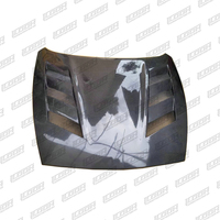 ICOOH Racing 370Z capot moteur avant en Fiber de carbone Style ventilé capot adapté pour Nissan 370z Z34 2009-2020