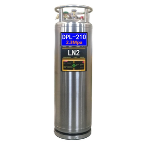Réservoir sous pression cryogénique de haute stabilité DPL 110L réservoir de conteneur d'azote liquide en vrac d'argon liquide pour le stockage de sperme - Product Image 1