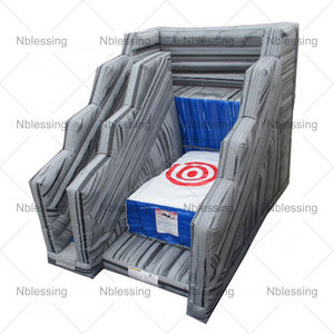 Jeu de sport commercial jeu de saut de <span class=keywords><strong>falaise</strong></span> gonflable cascades airbag pour enfants et adultes - Product Image 2