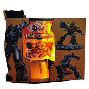 Double gun <b>arcade</b> <b>game</b> <b>machine</b> Transformers shooting simulator Indoor amusement shooting <b>game</b> Coin-op double gun <b>game</b> - Product Image 6