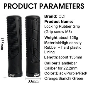 Poignées de guidon de vélo souples, antichoc, antidérapantes, pour <span class=keywords><strong>VTT</strong></span>, accessoires de vélo de route - Product Image 4
