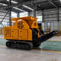 HTJC510 concasseur de pierres concasseur de béton sur chenilles Portable Stone Rock Crusher