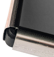 Barre d'espacement en plastique pour verre isolant HTY, connecteur d'angle de conception industrielle, installation facile, garantie 1 an pour les bâtiments de bureaux