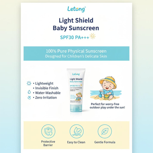 <span class=keywords><strong>Protector</strong></span> <span class=keywords><strong>Solar</strong></span> en Barra para Bebés, Cosmético ODM, Herbal, con Logotipo Personalizado, FPS 30, PA, Físico Puro, Lavable con Agua, Invisible - Product Image 3