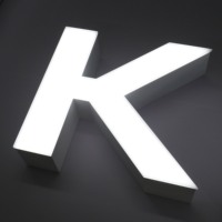 Letras Acrílicas Cortadas con Láser para Ferias Comerciales, Letrero para Logotipo de Empresa y Letreros de Recepción, Letrero para Salón