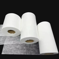 18gsm Weißes Hydrophiles SSS Spunbond Vliesstoff-Rohmaterial für Babywindeln