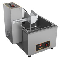 Machine automatique de mélange, de fusion et de tempérage du chocolat, machine à fabriquer du sirop de chocolat onctueux, machine à enrober et à recouvrir le chocolat