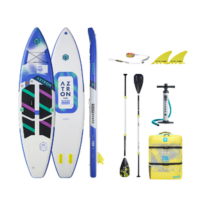 กระดานยืนพาย AZTRON NOVA ขนาดกะทัดรัด คุณภาพสูง ทนทาน กระดานซัพแบบพองลม พับเก็บได้ - Product Image 3