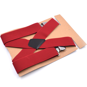 <span class=keywords><strong>Tirantes</strong></span> Personalizados con Estampado por Transferencia de Calor, Diseño Plano, Hebilla de Hierro de 5 cm de Ancho, Estilo Clásico X, para Hombre y Mujer - Product Image 6