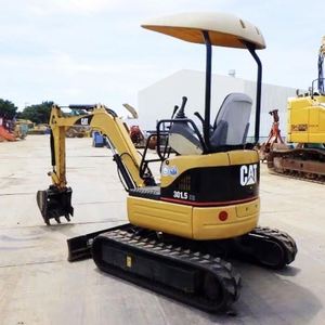 Mini-excavatrices sur chenilles Caterpillar 301.5 d'occasion bien entretenues, certifiées CE, 2 tonnes, avec accessoire de préhension - Product Image 2