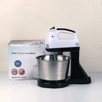 Vente en gros de batteur à oeufs de bureau électrique support/table en plastique petit batteur mélangeur de crème à pâte pour usage domestique