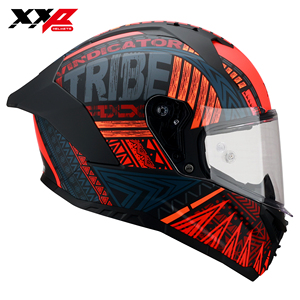 Casques de moto intégraux en ABS NOUVEAUX avec grand spoiler, double visière, toutes saisons, boucle à dégagement rapide, XXL, homologués DOT, VINDICATOR - Product Image 3