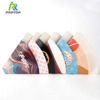 Printon Boîte d'Emballage Personnalisée en Papier Kraft pour Frites à Emporter, Crêpes, Gaufres Bulle, Porte-Cornet à Crêpes et Caissettes à Charcuterie