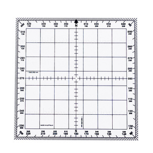 Sinh viên đào tạo máy tính hàng không máy bay máy tính paramotor thước nhựa Phi Công - Product Image 3