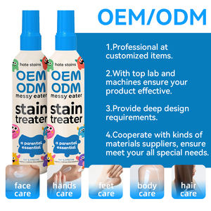 OEM ODM فوضوي آكلى البقع بخاخ علاج 4 أونصة مستلزمات حديثي الولادة والرضع لا تنظيف جاف الشحوم القهوة من الغسيل - Product Image 2