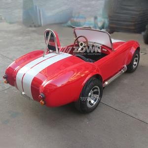 Coche Deportivo Eléctrico Clásico Rojo Mini de Alta Gama Personalizable, Vehículo Retro de Transporte Especial - Product Image 6