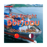 Agente de envío de flete marítimo de China a Qatar por Air Sea Express Alibaba 1688 China Shipping Agent