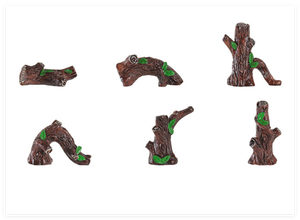 Decoración Moderna <span class=keywords><strong>para</strong></span> el Hogar, Mini <span class=keywords><strong>Jardín</strong></span> de Resina, Letrero de Bienvenida, Valla, Tronco de Árbol, Flecha, Señal de Carretera, Lindas Mini Figuras, Amor de Hadas - Product Image 5