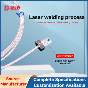 M4 M5 M6 M8 برغي نوع <span class=keywords><strong>RTD</strong></span>/الحرارية <span class=keywords><strong>PT100</strong></span>/PT1000 <span class=keywords><strong>RTD</strong></span> استشعار درجة الحرارة PTFE الفضة مطلي سلك درجة حرارة عالية محمية - Product Image 4