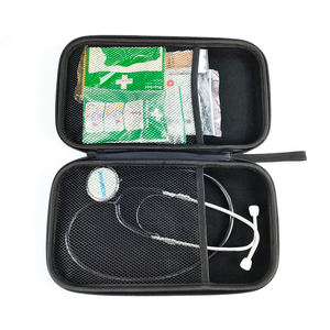 Estuche de EVA portátil, duradero, impermeable, negro, para estetoscopio y tensiómetro, para uso doméstico y de viaje, para <span class=keywords><strong>la</strong></span> <span class=keywords><strong>frente</strong></span> - Product Image 1
