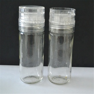 Molinillo <span class=keywords><strong>de</strong></span> Especias y Hierbas <span class=keywords><strong>de</strong></span> Cocina Ajustable y Ecológico <span class=keywords><strong>de</strong></span> Plástico con Botella <span class=keywords><strong>de</strong></span> Vidrio <span class=keywords><strong>de</strong></span> 100 ml, Molinillo <span class=keywords><strong>de</strong></span> <span class=keywords><strong>Sal</strong></span> y Pimienta - Product Image 2