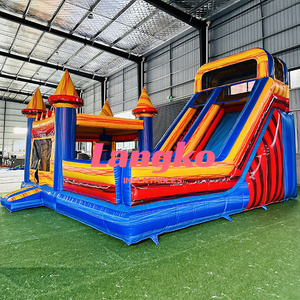 <span class=keywords><strong>Castillo</strong></span> Inflable con Tobogán y Zona de Saltos, Juegos Inflables, <span class=keywords><strong>Castillo</strong></span> - Product Image 4