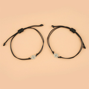 Juego de 2 Pulseras de Brújula de Graduación Universitaria con Tarjeta de Felicitación, Regalo Inspirador para Él y Ella, Pulsera con Mensaje de Éxito - Product Image 5