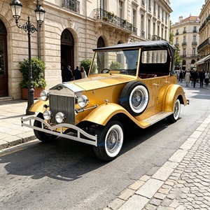 Véhicule électrique classique rétro noir doré Peng personnalisé en gros / Voiture électrique / Voiture classique / Voiture de tourisme - Product Image 1