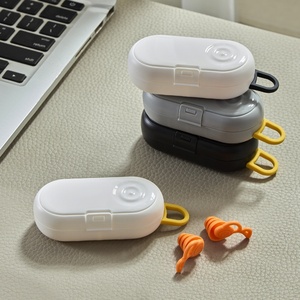 As SAGE Custom Logo compatto portatile organizzare scatola Anti-smarrimento piccoli oggetti <span class=keywords><strong>per</strong></span> <span class=keywords><strong>la</strong></span> <span class=keywords><strong>casa</strong></span> di stoccaggio insonorizzato tappi <span class=keywords><strong>per</strong></span> le orecchie <span class=keywords><strong>regalo</strong></span> aziendale - Product Image 5