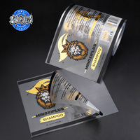 Étiquettes cosmétiques personnalisées ZHK, estampage à chaud et à froid, vinyle imperméable, autocollants de logo pour shampoing