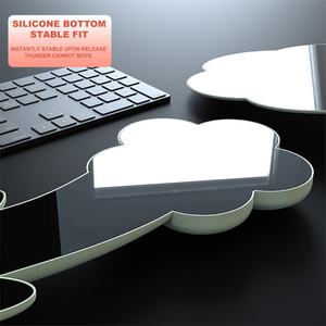 แผ่นรองเมาส์รูปดอกไม้น่ารักแบบพกพาพร้อมที่รองข้อมือสำหรับคีย์บอร์ด ชุดรองรับข้อมือตามหลักสรีรศาสตร์สำหรับคอมพิวเตอร์ - Product Image 3