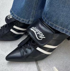 Chaussures à talons athlétiques japonaises <span class=keywords><strong>WWG</strong></span> à bout pointu, de qualité supérieure, uniques, légères et de niche, pour un usage quotidien décontracté - Product Image 3
