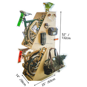 Caja de almacenamiento de patente moderna para bicicleta plegable Brompton para muebles del hogar y juntas de mortaja y espiga de viaje KAMAMUTA Rack <span class=keywords><strong>Metatecno</strong></span> - Product Image 1