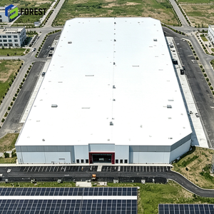 Estructura de Acero Prediseñada Resistente a la Intemperie, Taller de Amplio Espacio, Instalación de Almacén Industrial Automatizado para Carga - Product Image 1