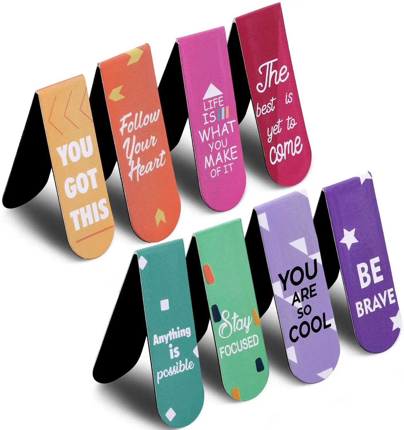 Positive Magnetic Page Clips Custom Magnetic Bookmarks for Students Teachers School Home Office Supplies