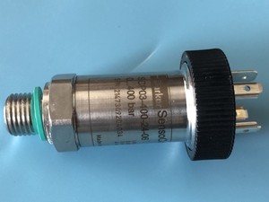 Capteur hydraulique SCP03-400-24-06 en stock, 400 bars, 20 mA, M12, acier inoxydable, pour l'automatisation industrielle - Product Image 1