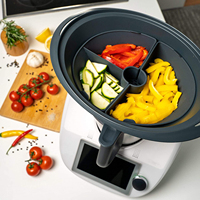 Séparateur pour chambre de cuisson en Silicone, pièce de cuisine compatible avec Thermomix varome